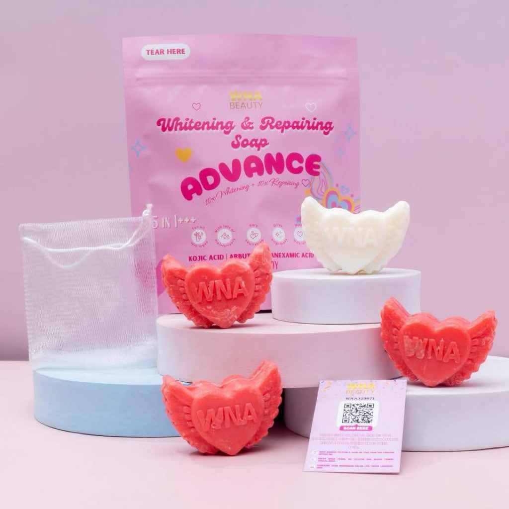 WNA WHITENING LOTION & SOAP | GLUTA GEBU | IBU SCRUB | BOOSTER