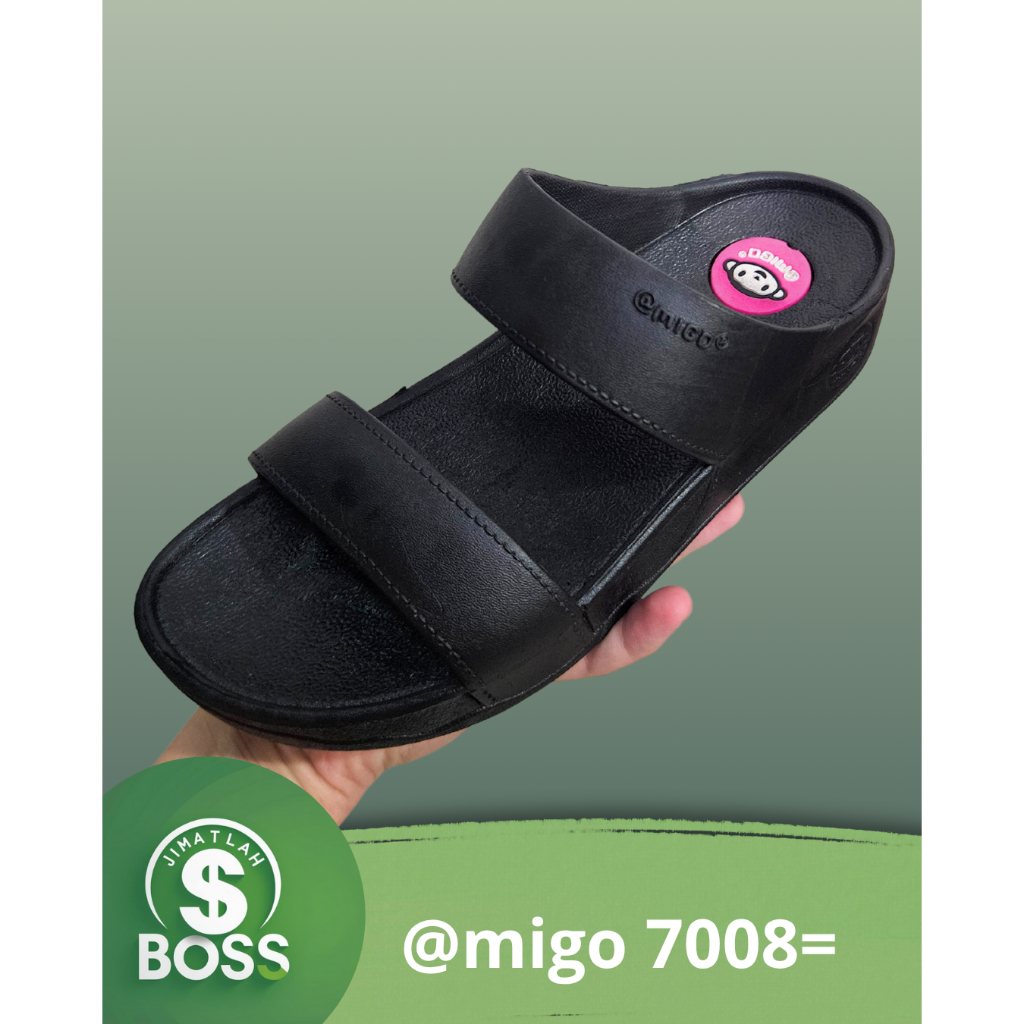 Amigo Women’s Anti-Slip Slippers (7008) – Comfy, Lightweight, Daily Use, Malaysia Ready - (7008=)