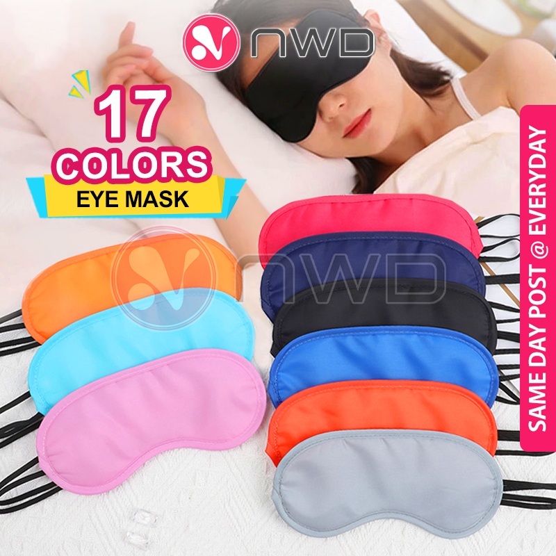 《 》Travel Sleep Eye Mask Relax Rest Sleeping Comfort Eyeshade Cover Penutup Mata 眼罩 NWD