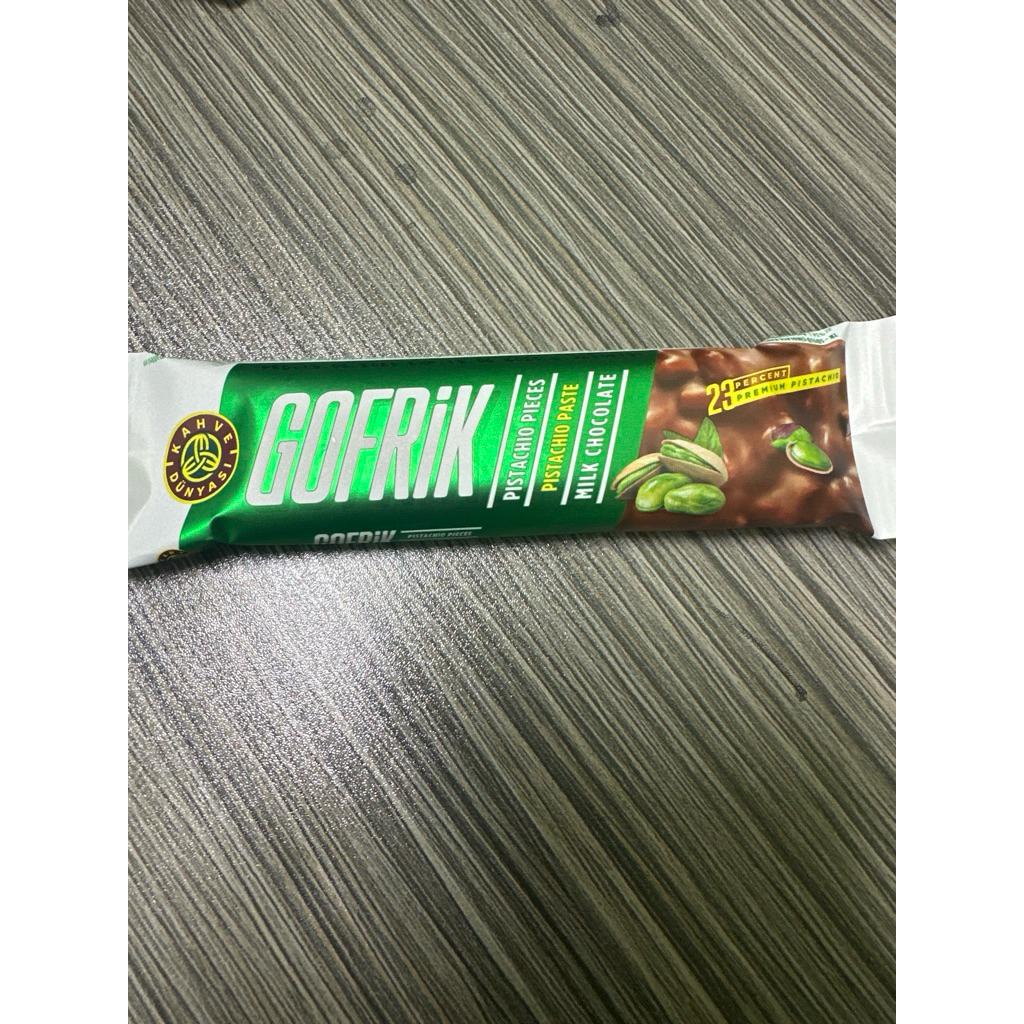 GOPRIK PISTACHIO PASTE CHOCOLATE 24g TURKEY