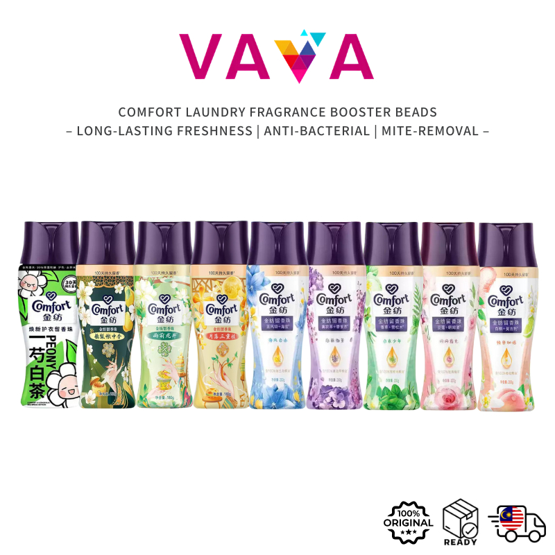 Comfort Laundry Fragrance Beads 180g-200g | 120-Day Scent | Natural | No Residue | 9 Premium Scents