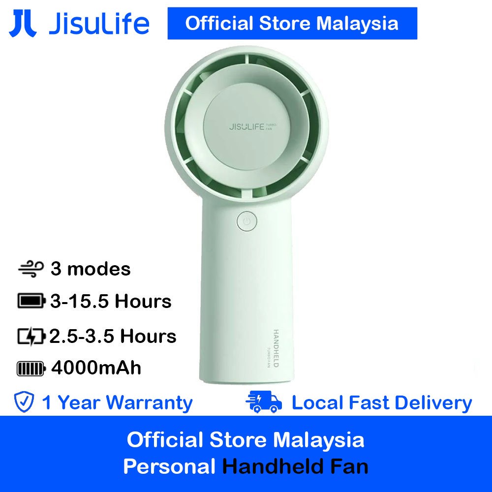 Jisulife Turbocharged 5 Speed Portable Fast Charge Rechargeble 4000mAh Hidden Blade High Quality Han