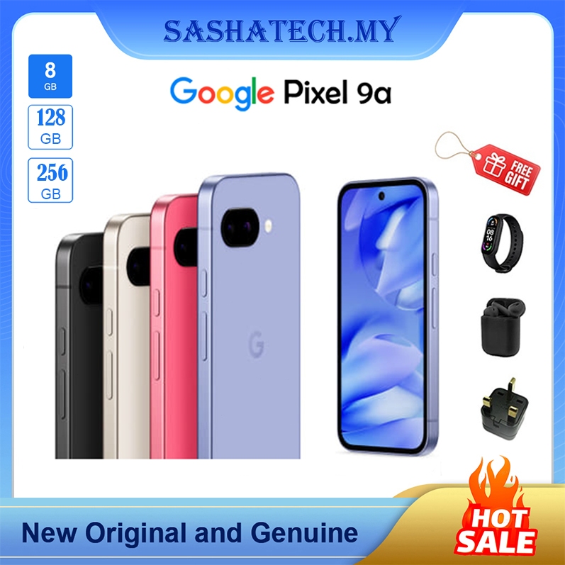 Google Pixel 9a with Gemini - Unlocked Android Smartphone with Incredible Camera and AI Photo Editing, All-Day Battery