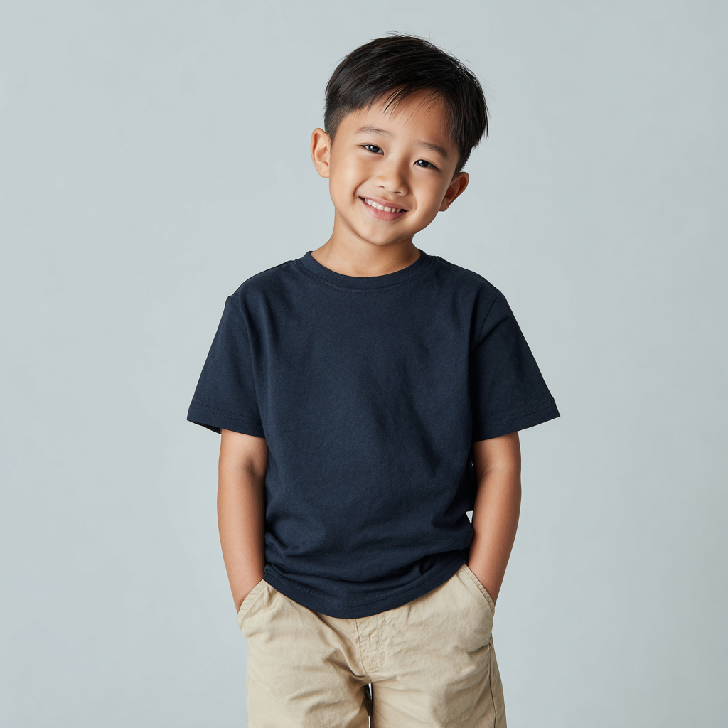 100% Cotton Kids T-Shirt - 8 Colors