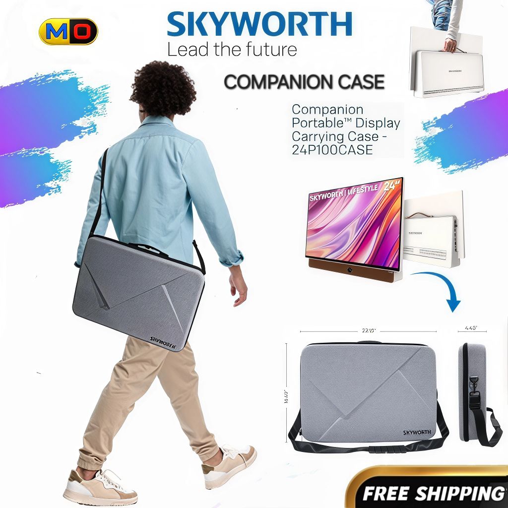 SKYWORTH Portable TV Case Televisyen (24LP6000G)