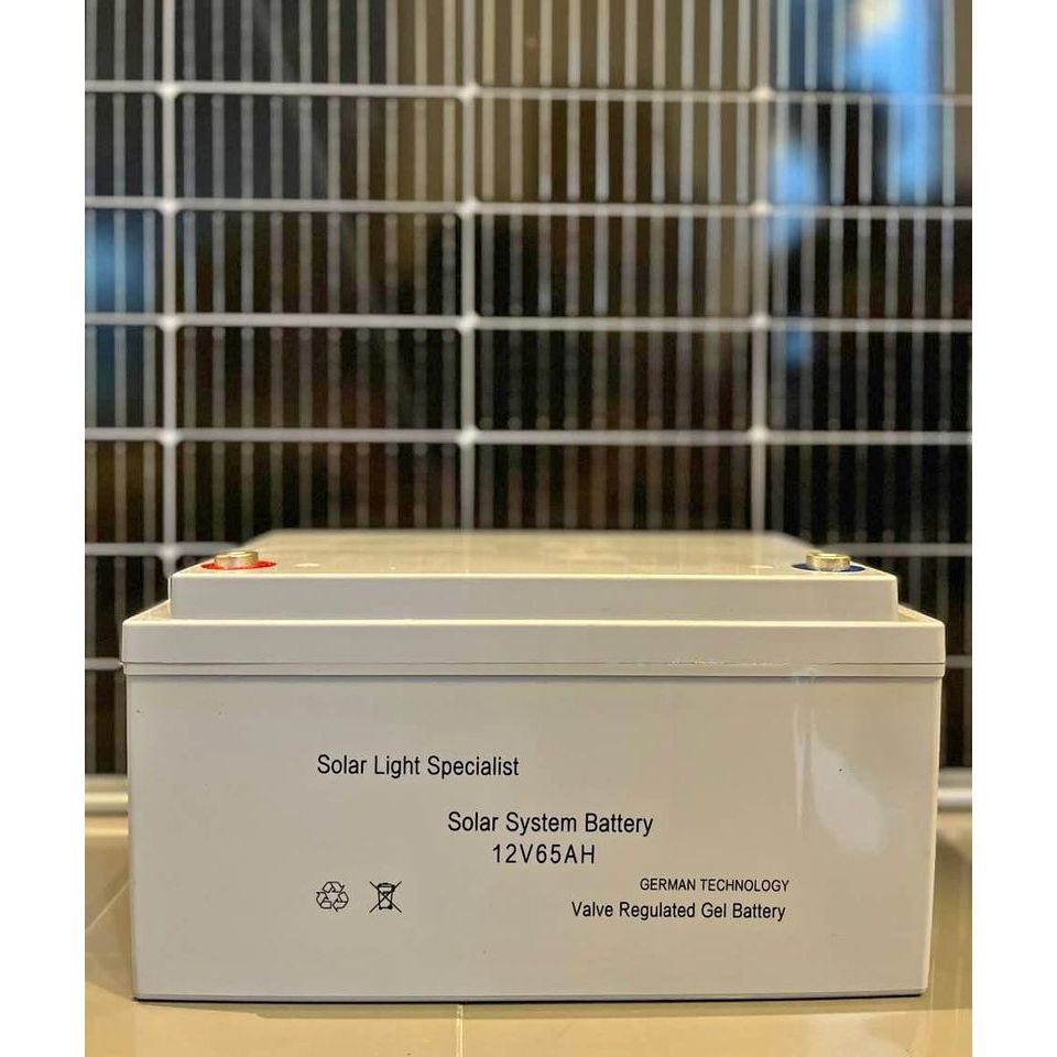 65AH SOLAR GEL BATTERY FOR SOLAR SYSTEM