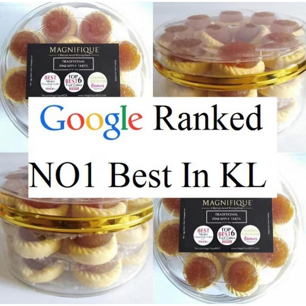 Google Listing Best Pineapple Tarts in KL - Magnifique FAMOUS Pineapple Tarts Tart Nenas