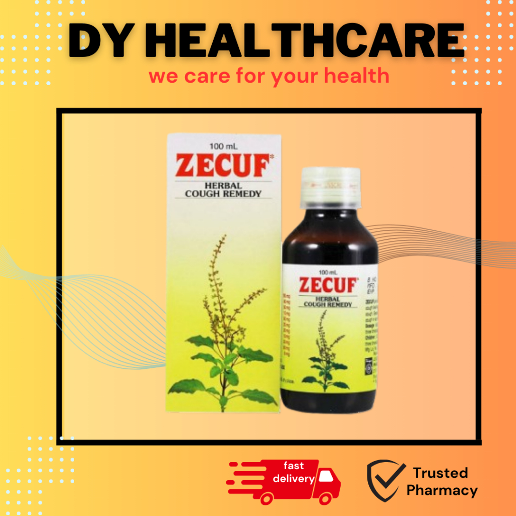 Ready Stocks -- ZECUF HERBAL COUGH REMEDY 100ML