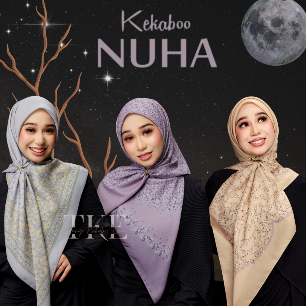 New Kekaboo for Nuha Bahrin Bidang 45 50 58