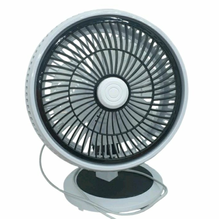 Kipas Meja Table Fan Direct Current With 2 Power Modes 27cm Rotary Fan