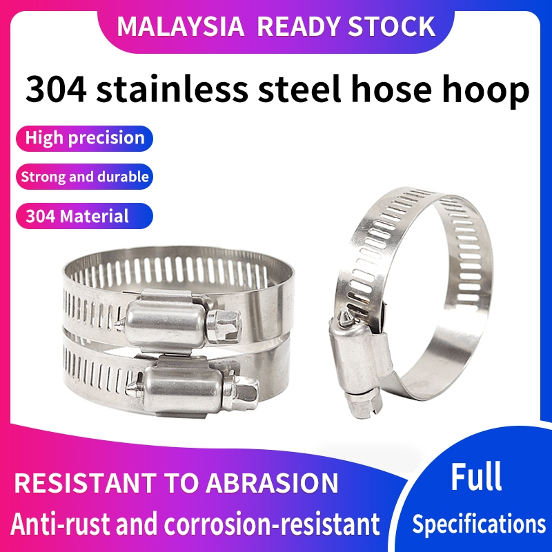 304 Stainless Steel Hose Clip Hose Clamp Klip Samco Hose Clip Radiator Intercooler Clip