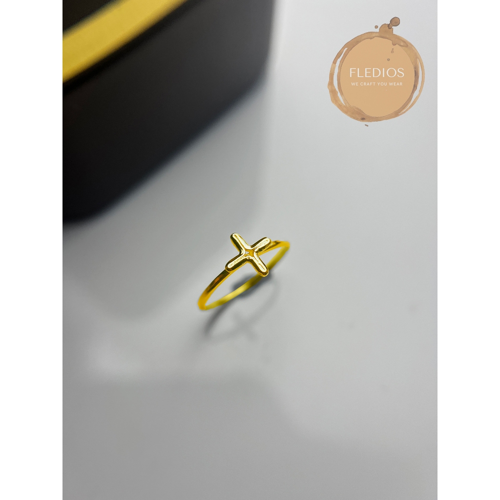Fledios 916 Cincin Emas 916 Minimalis 916 Gold Jewelry Minimalist Jewelry