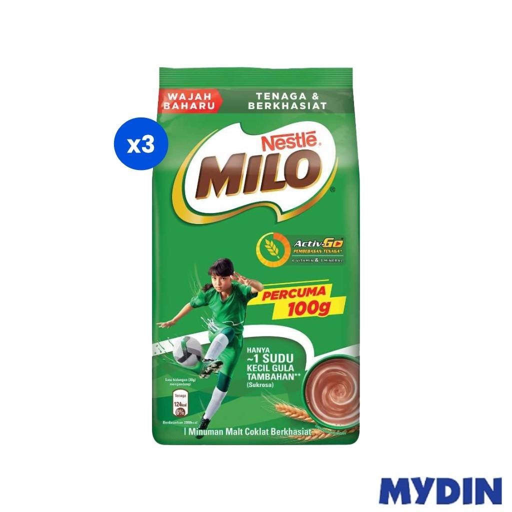 Nestle Milo Activ-Go + FOC x 3 PACKS