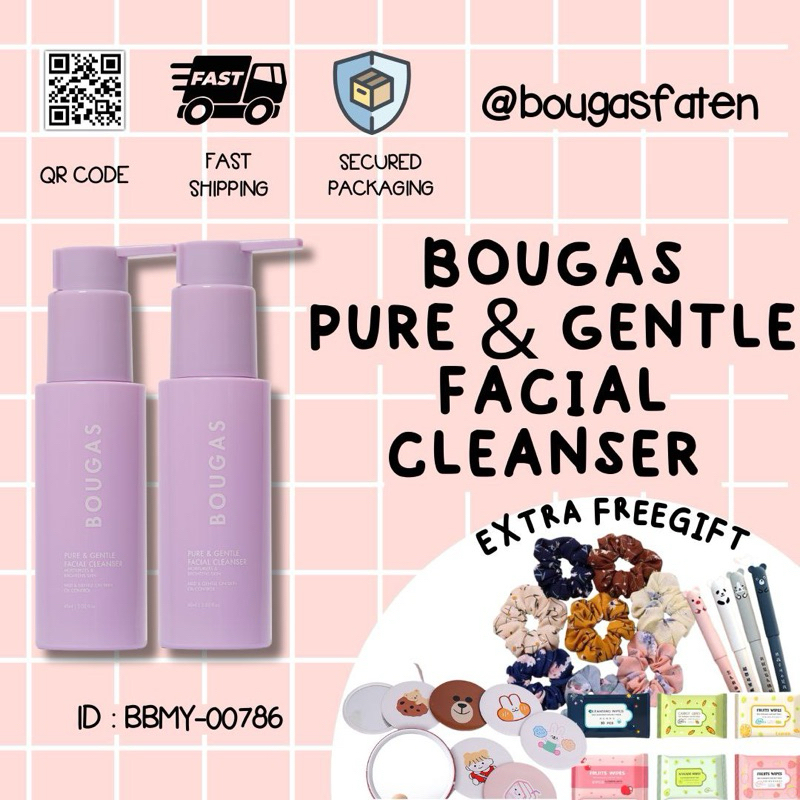 [NEW PRODUCT | READY STOCK] BOUGAS PURE & GENTLE FACIAL CLEANSER