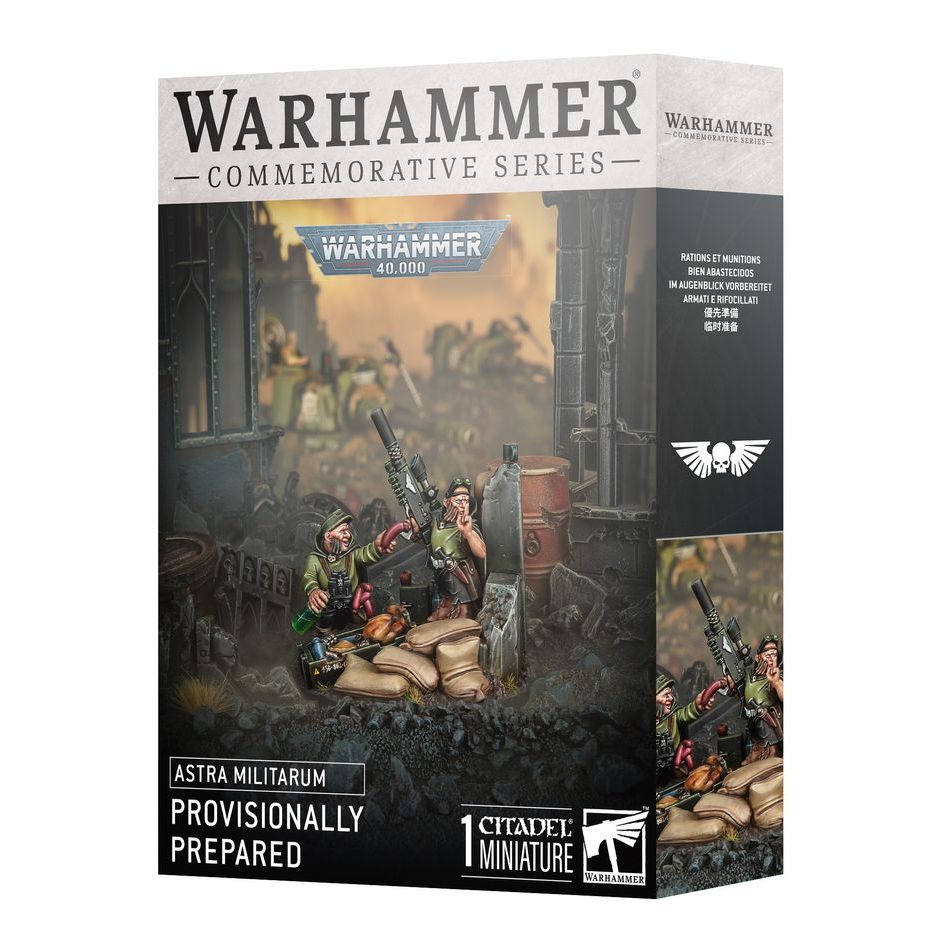 WARHAMMER 40K COMMEMORATIVE SERIES PROVISIONALLY PREPARED