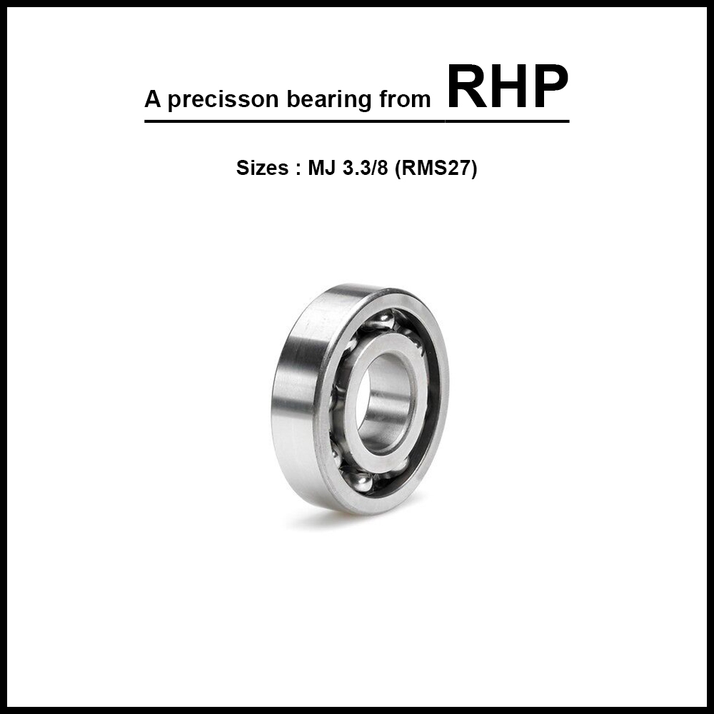 RHP Single Row Radial Ball Bearings MJ 3.3/8 ( RMS27 )