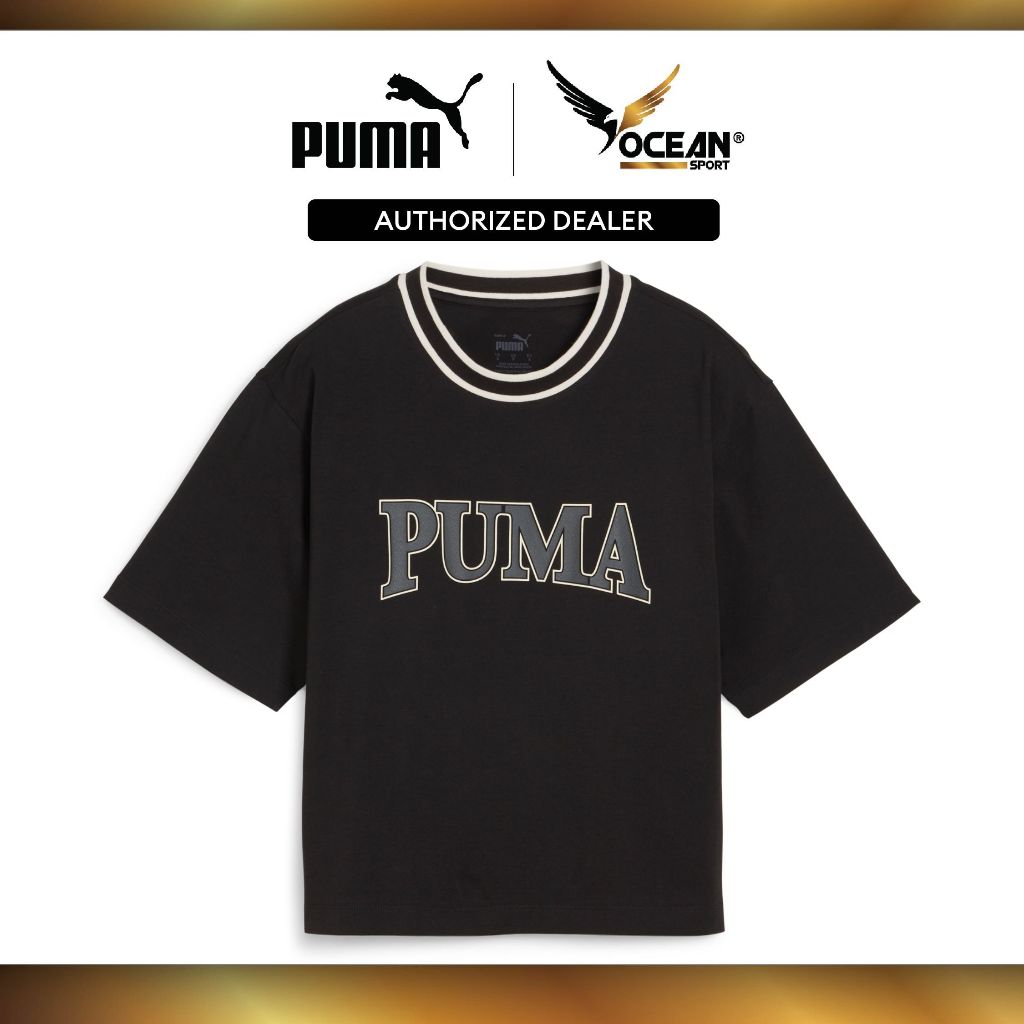 PUMA SQUAD Graphic Tee PUMA Black Shirt 67790301