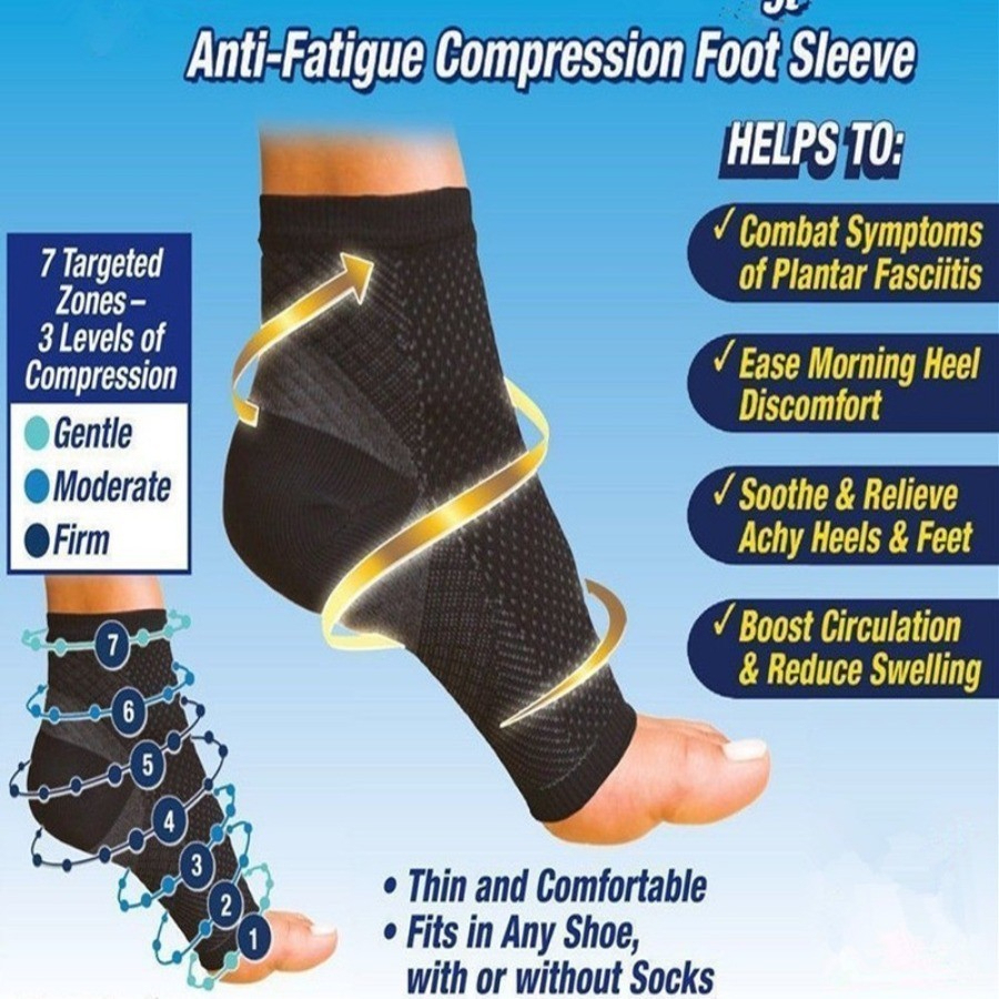 Compression Socks Sarung Terapi Sureactive Merawat Sakit Tumit dan Kaki