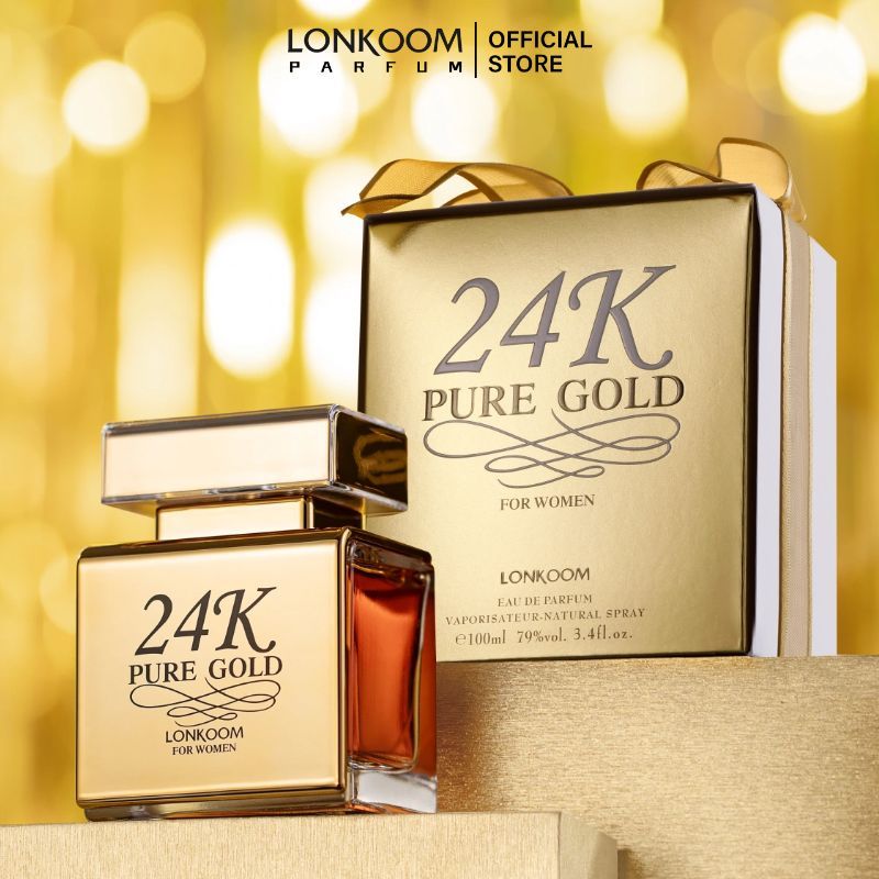 LONKOOM 24K EDP Perfume Longlasting Sex Beauty (100ml) [Voucher]
