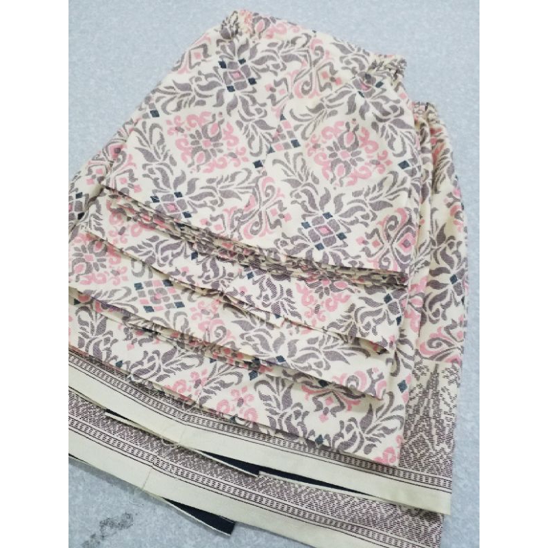 Sampin Raya Budak Cotton Songket Printed 6.0 Samping Instant updated April 2026