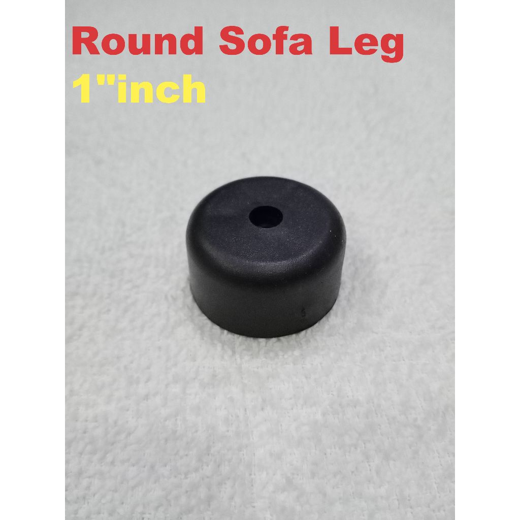 1"inch Round Sofa Leg | Sofa Stopper Leg | Divan Bed Frames Leg | Cabinet Leg | Kaki Sofa | Kaki Katil | Kaki Almari