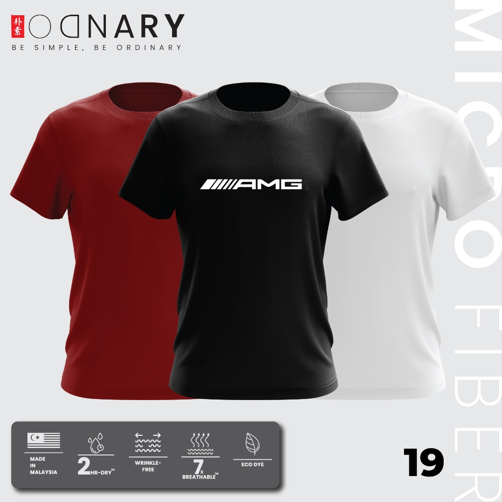 ?Janji Premium!?Microfiber Mercedes Merz AMG Tshirt A4 Logo 19