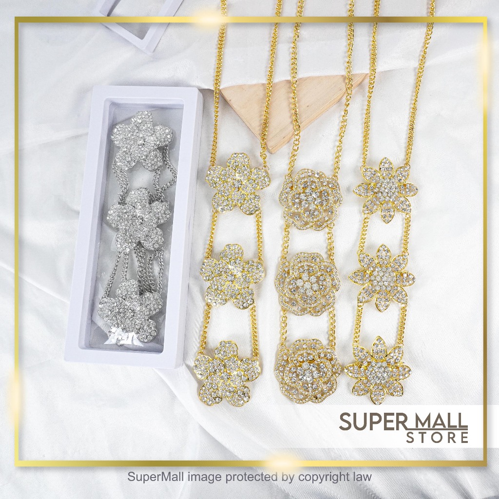 Supermall Dokoh Kebaya Classic Dewasa Pin Tudung Baju Kurung Brooch Kerongsang Traditional Accesories Jewellery Fashion