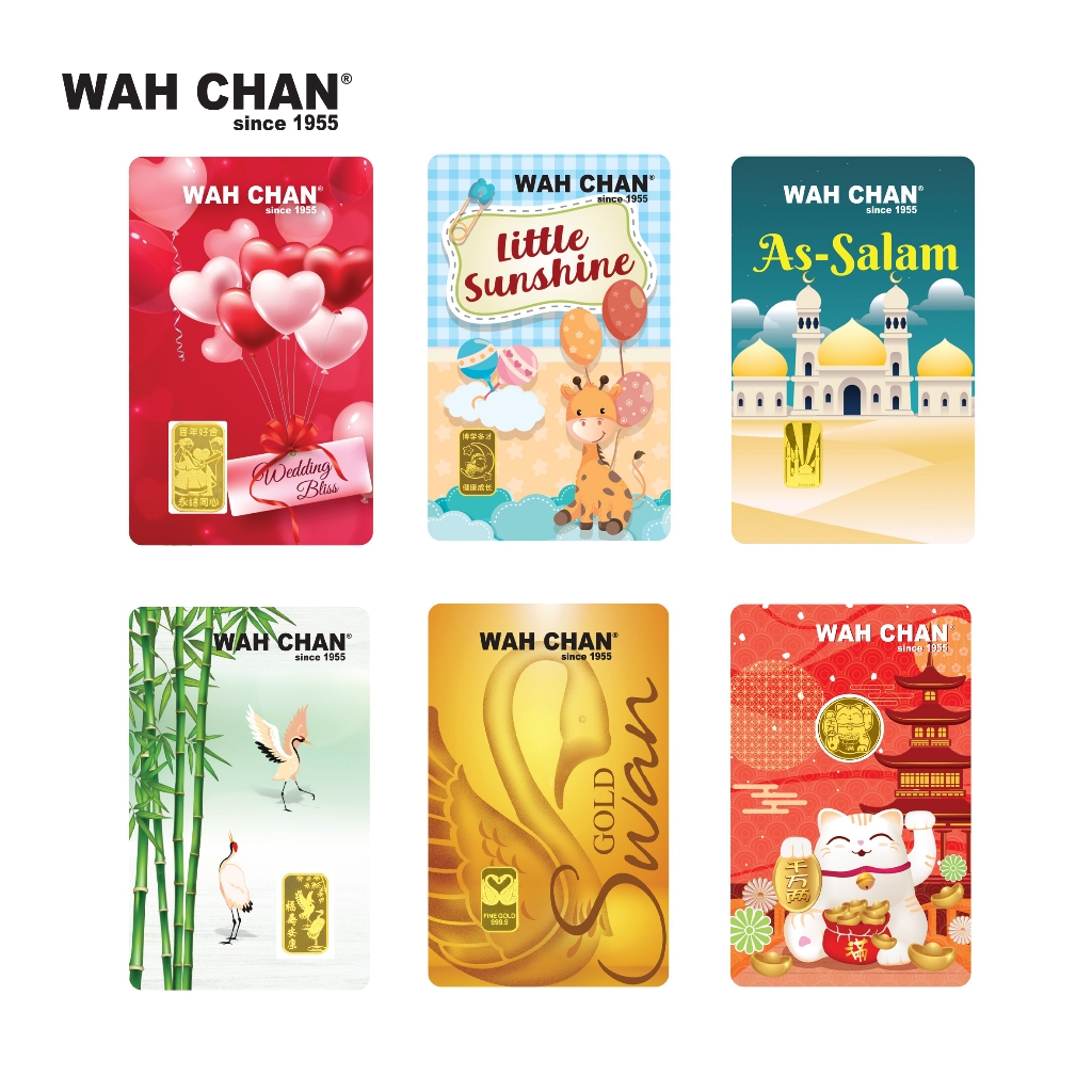 WAH CHAN 999.9 Fine Gold Bar (1g)