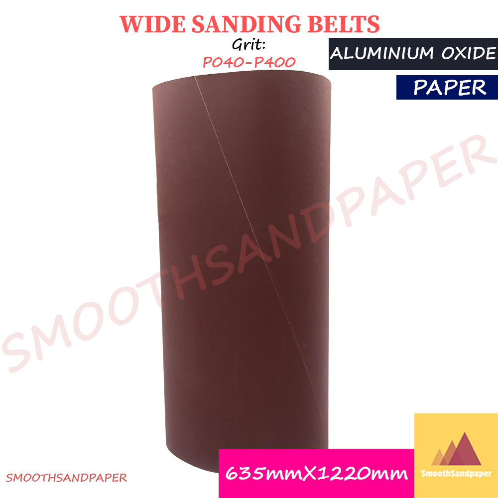 635X1220mm Sanding Belts / Paper / Aluminium Oxide [2pcs] 木工砂带机用氧化铝纸基宽砂带 【2条装】 image 2