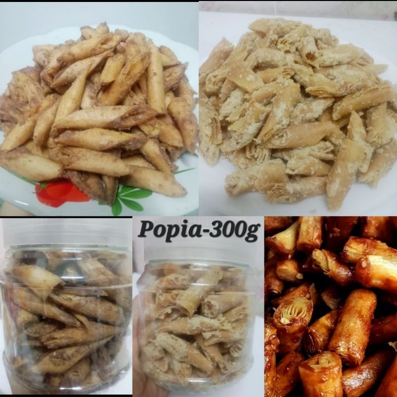 300g Popia nestum / Popia Coklat / Popia Sambal / Popia Gunting / popia sedap kuih raya makanan food kuih biscuit biskut