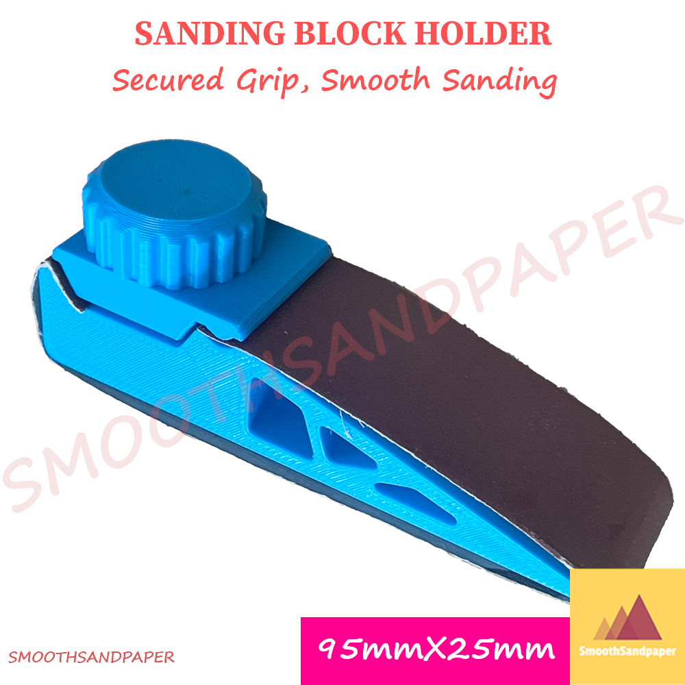Sanding Block Holder Sandpaper Tools Corner 砂纸阻角打磨器