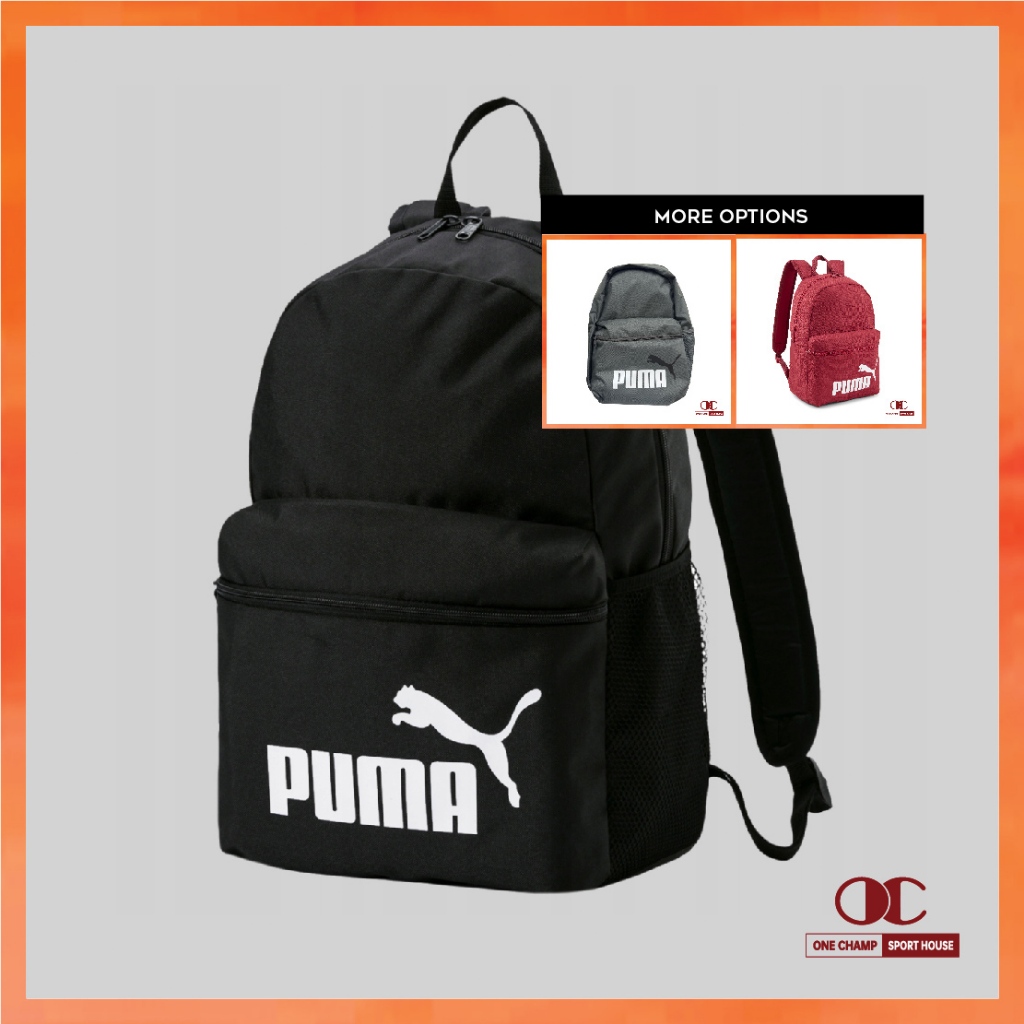 One Champ PUMA Unisex Phase Backpack Puma Bagpack Men Bagpack Women Bagpack School Backpack - 079943