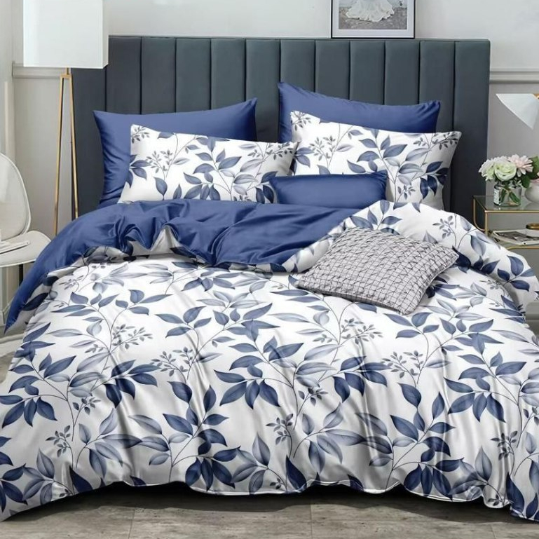 [ HOT SELLING ] Cadar Corak 7-in-1 With Comforter Premium Cotton Fitted Bedsheet  King Queen Home Deco  Living raya 2024