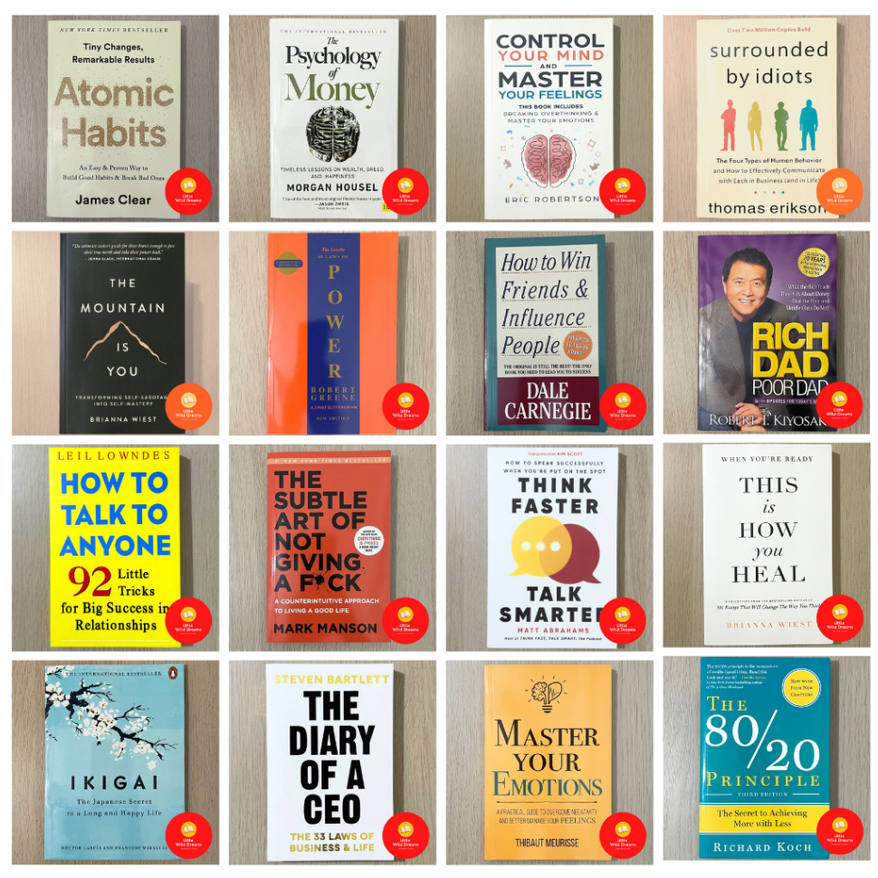 BUKU INGGERIS | ENGLISH BOOK DENT CLEARANCE Self Help Business Personal Development