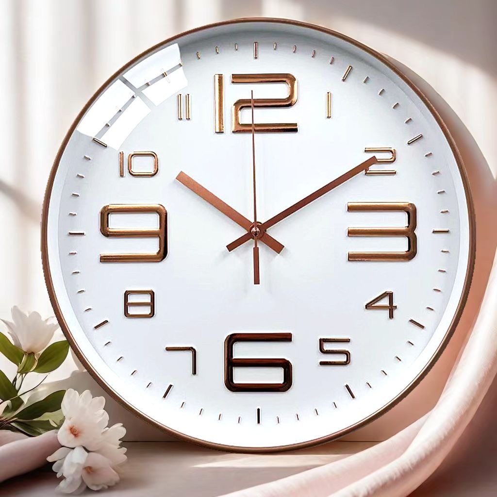 【local delivery】Wall Clock Silent Movement 30cm Modern Jam Watch Digital Electronic Clock Home Office Living Room Clocks