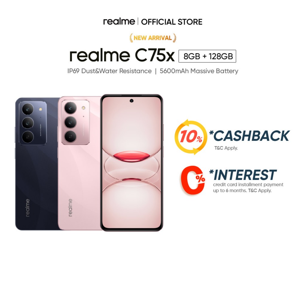 realme C75x Price in Malaysia & Specs RM575 TechNave