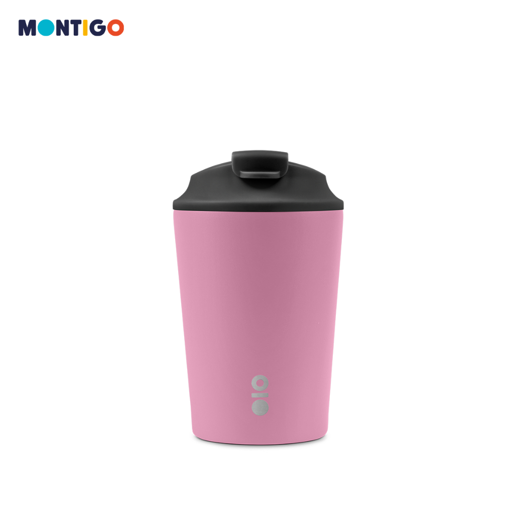 Montigo Earth & Clay Sense Coffee Cup Regular (340ml/12oz) - Durable Stainless Steel, Leakproof