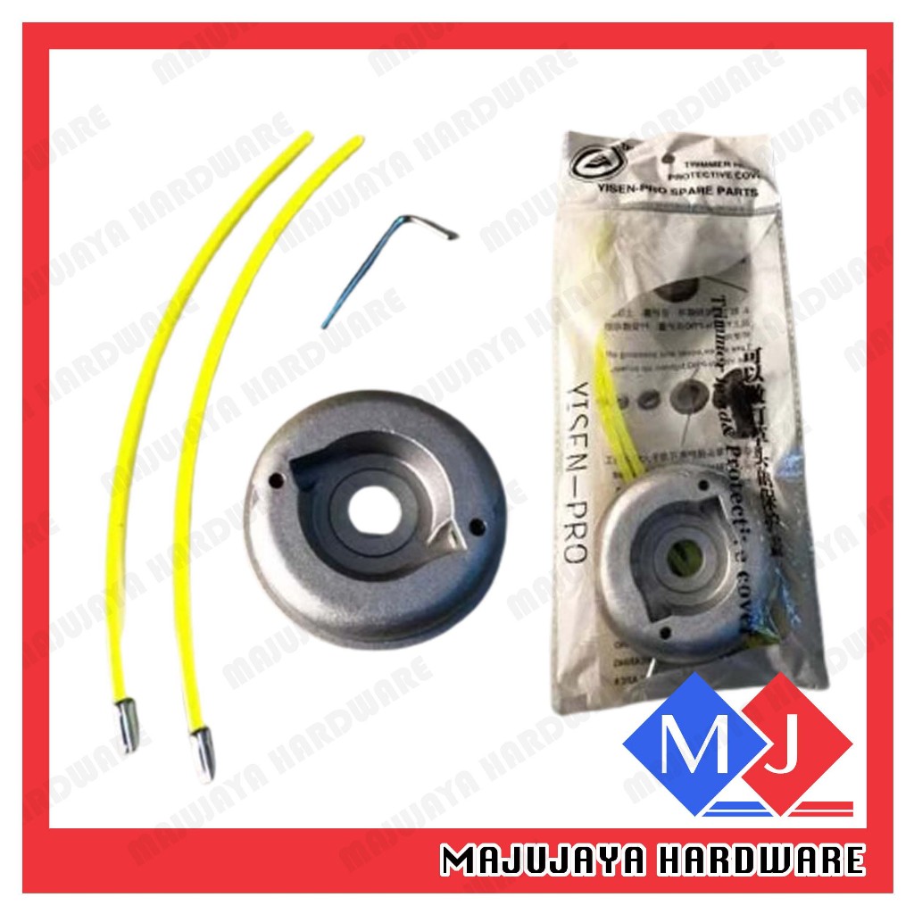 Aluminum Universal Line String Grass Trim Head Replacement Tali Mesin Potong Rumput Kepala Grass Cutting Machine
