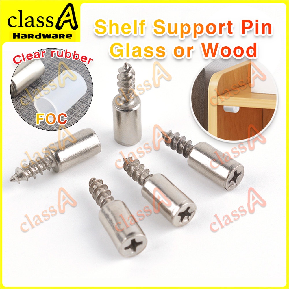 ClassAHW Cross High Quality Self Tapping Screw Support With Rubber Sleeve papan Support Shelf Papan ST7513