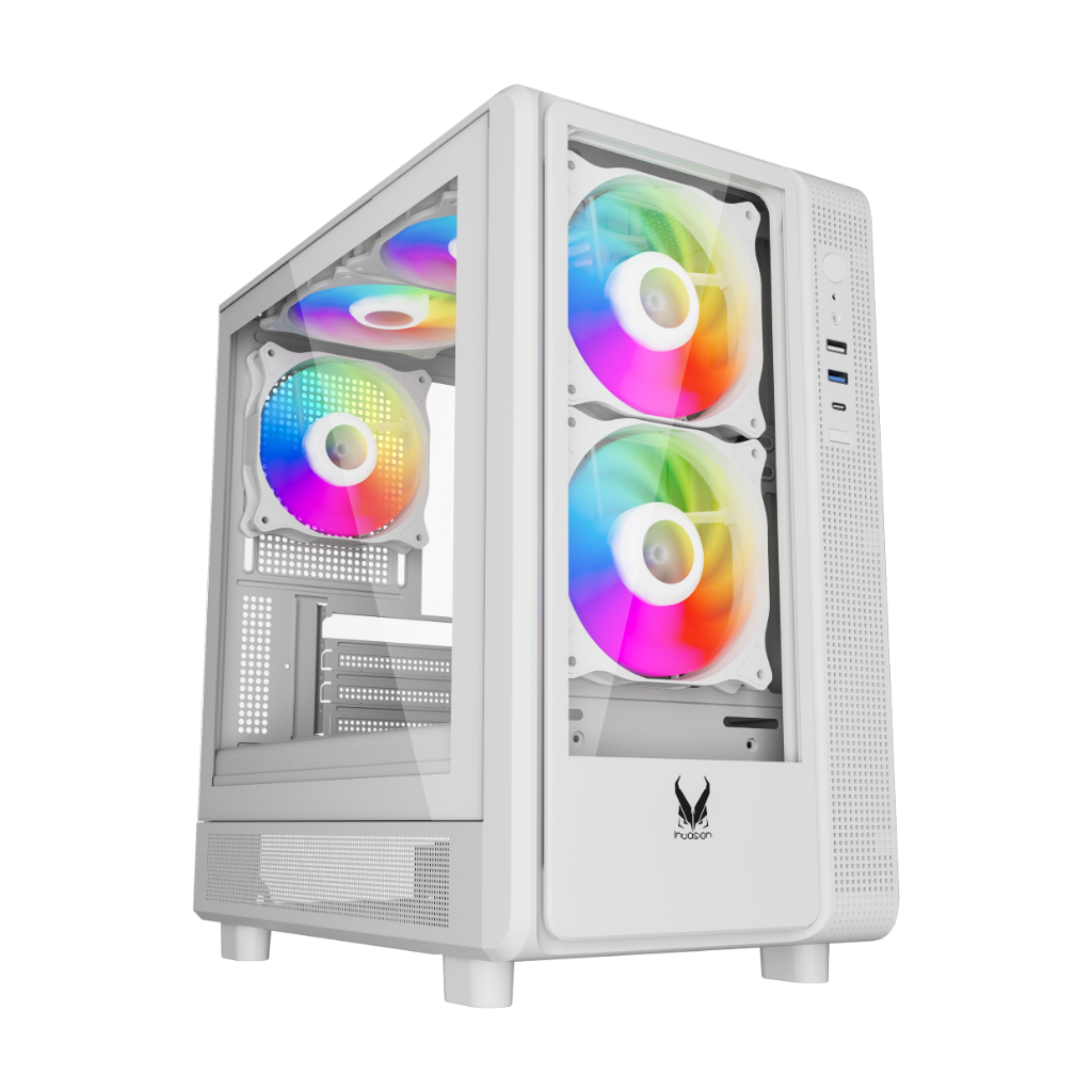 INVASION C-1000 M-ATX DESKTOP CASING / CASE WITH HIGH AIRFLOW / COMPACT SIZE - MATX - C1000 - CASE O