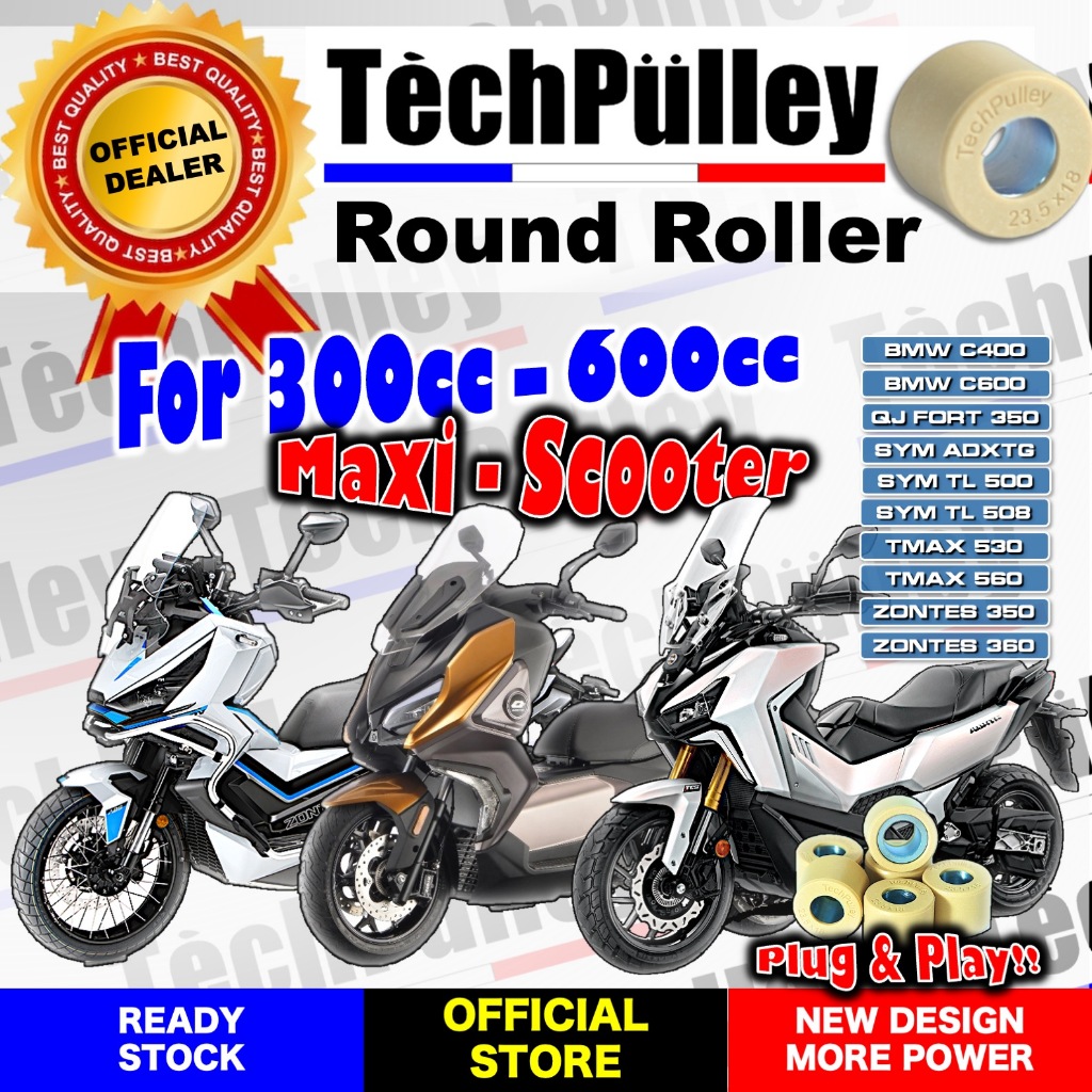BMW C400 C650 QJ FORT 350 TL TMAX ZONTES ADXTG Tech Pulley