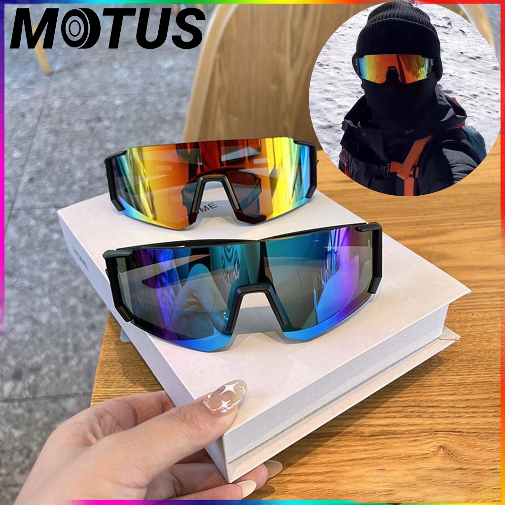MOTUS Outdoor Sports UV400 Goggles - Windproof Sunglasses for Cycling, Skiing, and Driving
