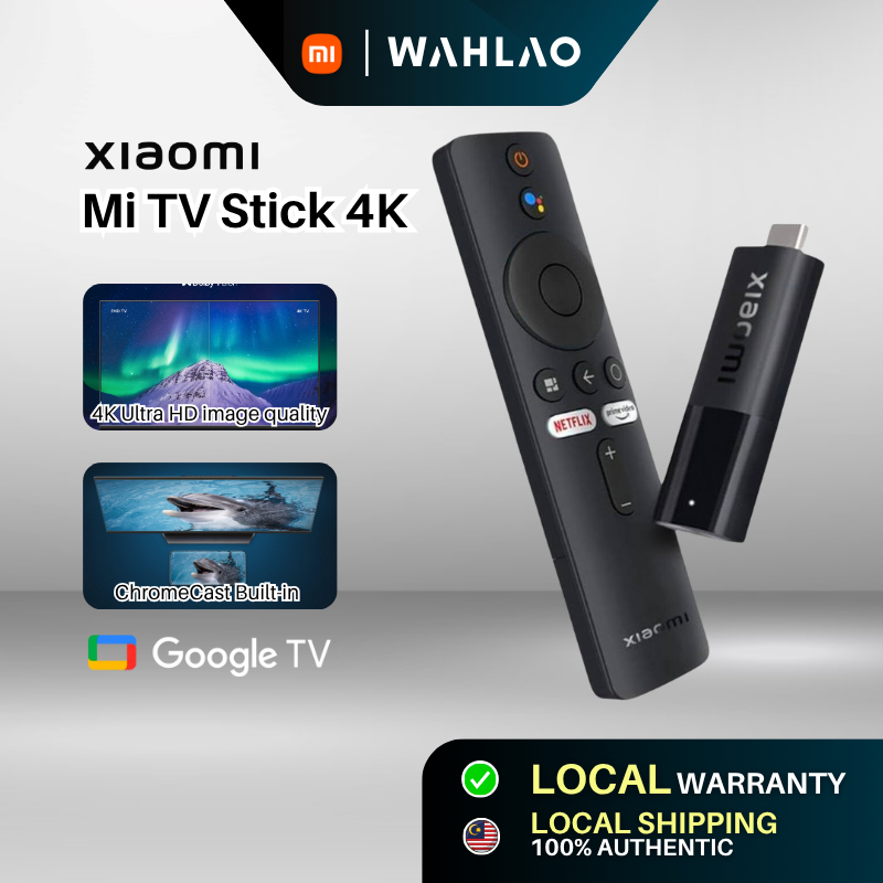 Xiaomi Smart TV Stick 4K (2nd Gen) | Mi TV Stick 1080P / 4K Android TV