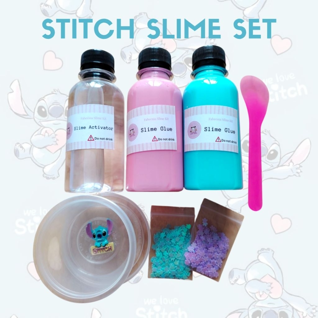 Mainan Slime Kit Set Toy Diy Fluffy with Activator Montessori Sensory Play For Kid and Toddler Joybox Slime