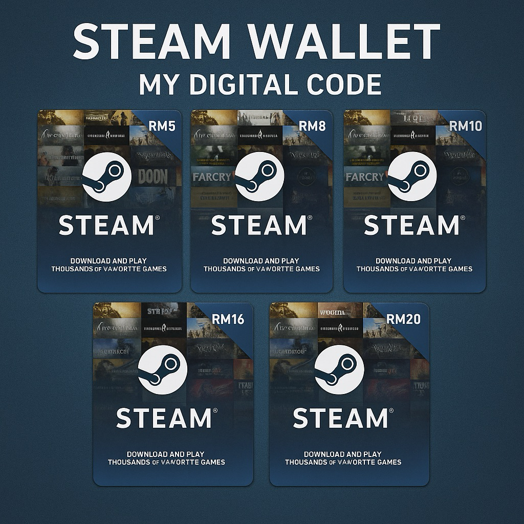STEAM WALLET CODE (MY)