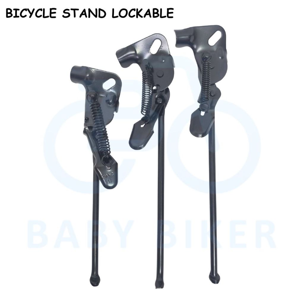 Tongkat Sisi Tongkat Basikal Boleh Dikunci/ Lockable Side Kickstand for Bicycle