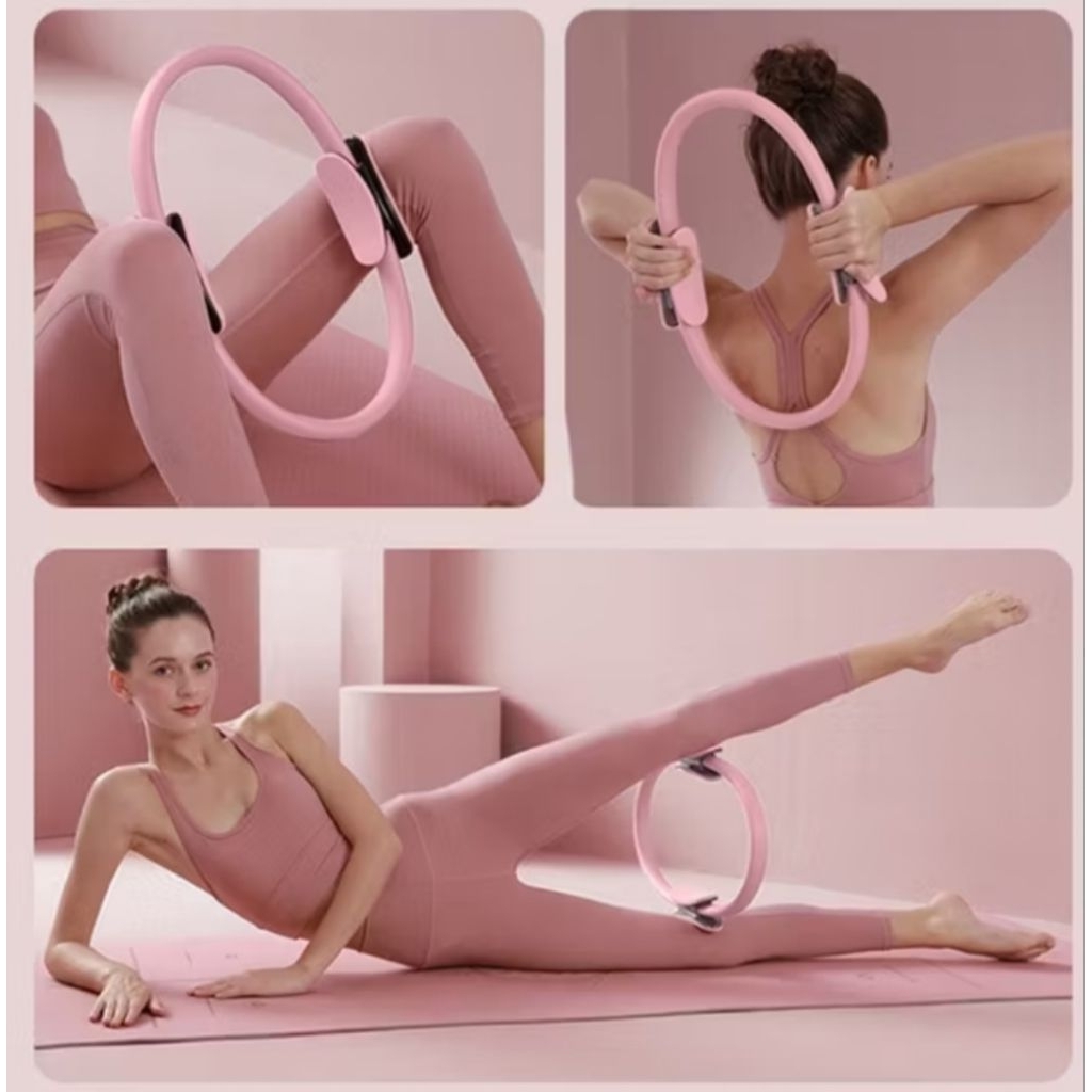 Cincin Pilates / Gelang Rintangan / Cincin Yoga??普拉提圈阻力环瑜伽圈