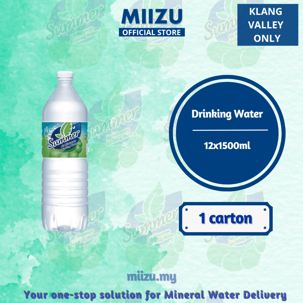 Summer Drinking Water 12x1.5L