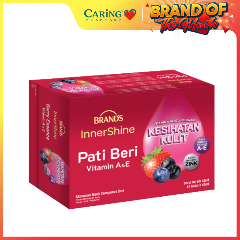 BRANDS INNERSHINE BERRY ESSENCE 42ML X 12S