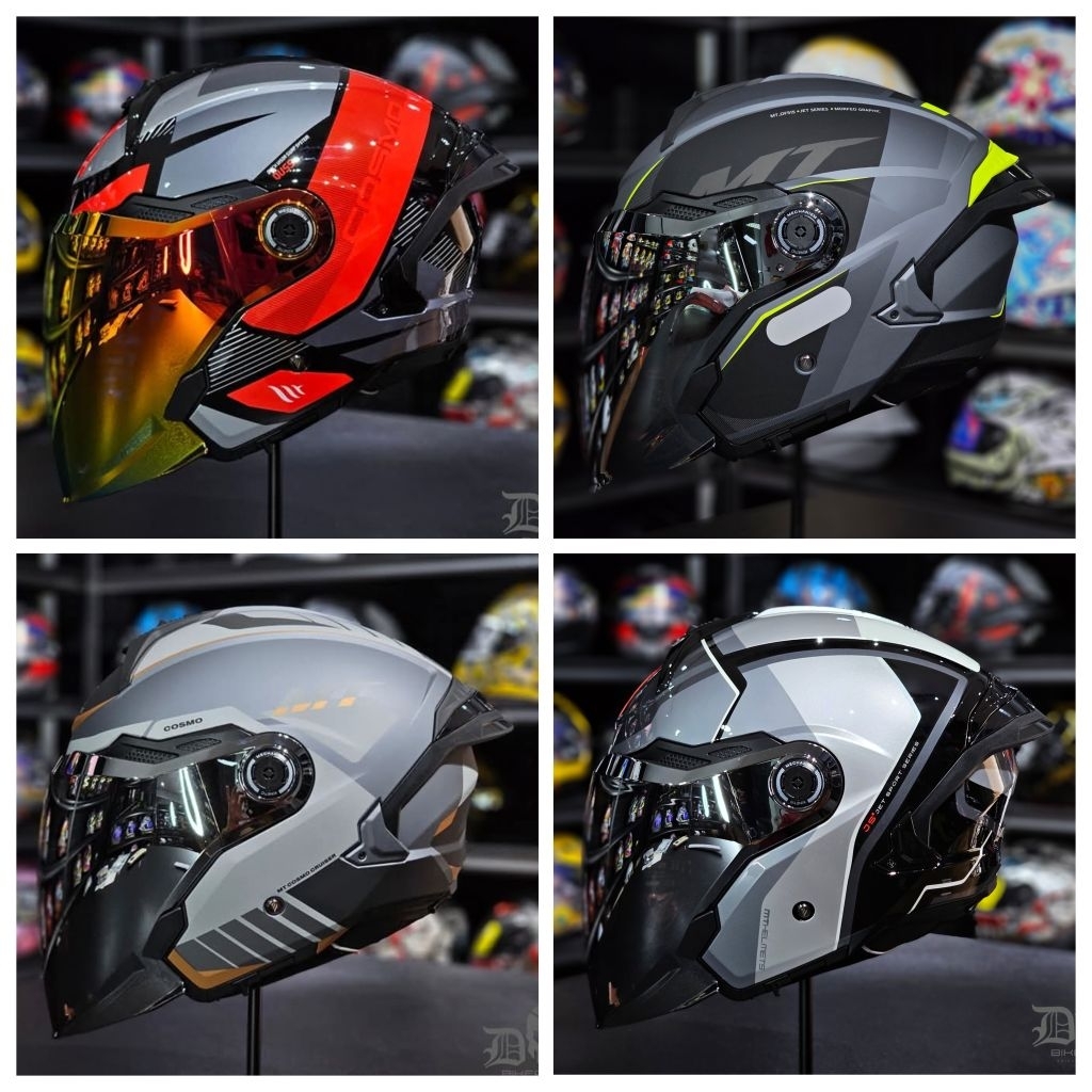 Original MT Cosmo Sv Open Face Helmet